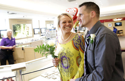 Say I do at Albert's Jewelers this Valentine's Day