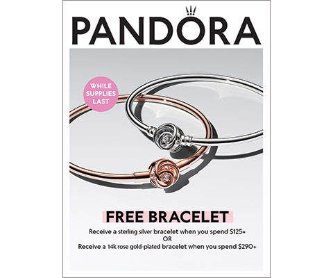 Pandora Free Bracelet Promotion