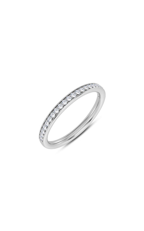 Albert's 14k White Gold .16ct Diamond Wedding Band ABR2400RK7W