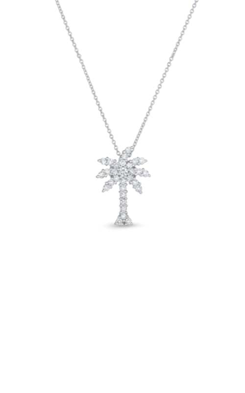 Roberto Coin Palm Tree Pendant with Diamonds 001145AWCHX0