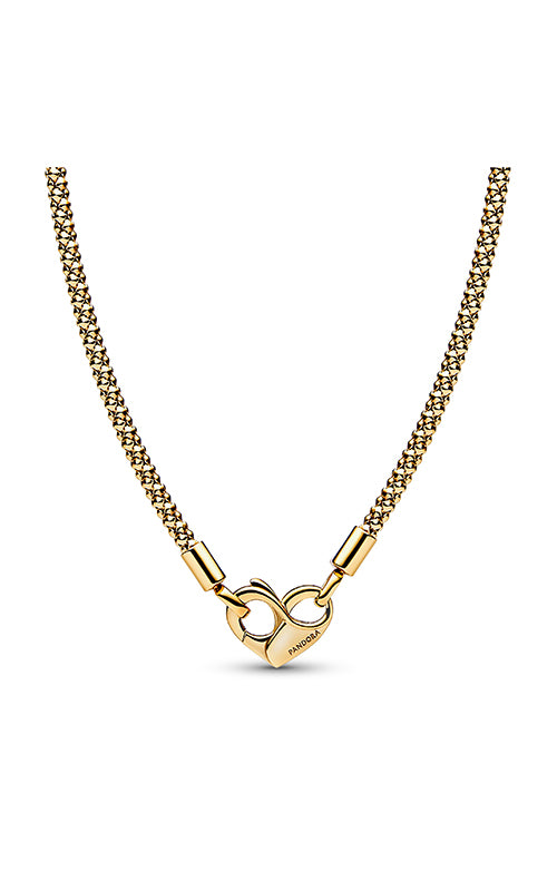 Pandora Moments Studded Chain Necklace 362451C00-45