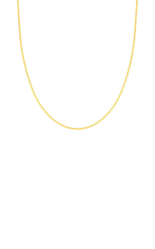 Albert's 14k Yellow Gold 16 Inch .66mm Box Chain MZ002486-14Y_16