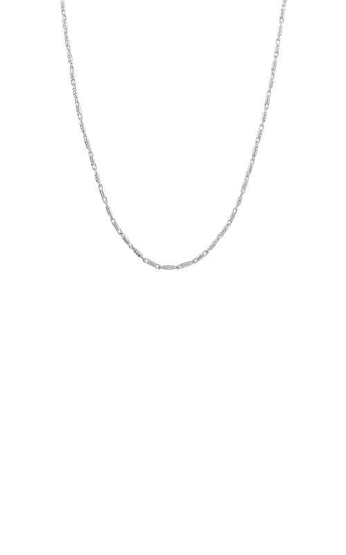 Albert`s 14k White Gold 1.05mm Lumacina Chain MZ010219-14B