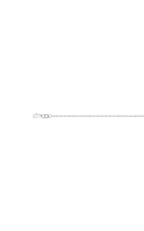 Albert`s 14k White Gold 0.95mm Lumacina Chain MZ010285-14B_18