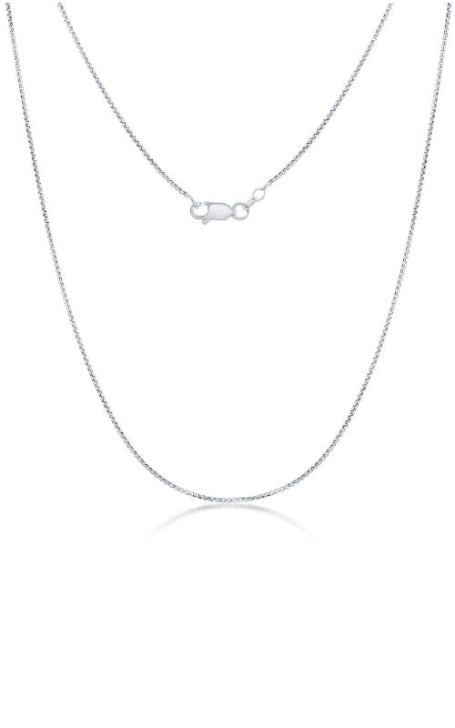 Albert's Sterling Silver 20" .85mm Box Chain Q-5234-20