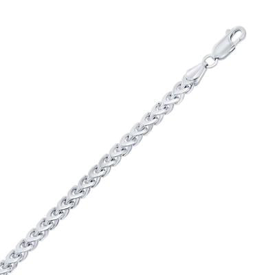 Albert's Sterling Silver 18" 3MM Franco Chain Q-5250-18