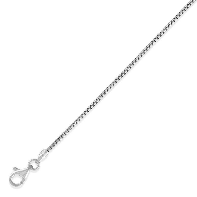 Albert's Sterling Silver 16" 1.26MM Round Box Chain Q-5454-16