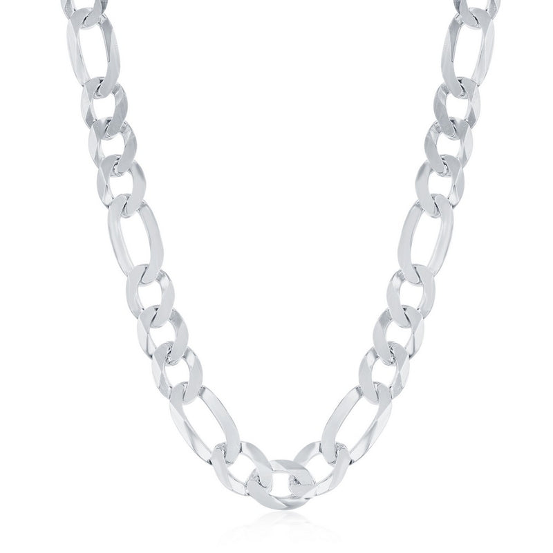 Albert's Sterling Silver 20" 7.5MM Figaro Chain Q-5498-20