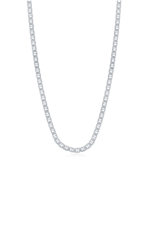 Albert's Sterling Silver 24" 3.5mm Flat Marina Chain Q-5552-24