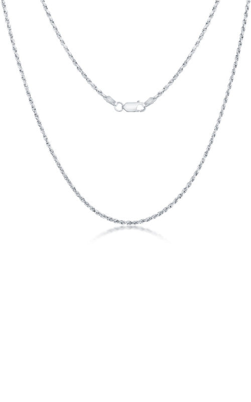 Albert's Sterling Silver 18" 2mm Rope Chain RPR-40-18