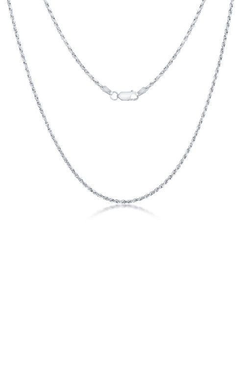 Albert's Sterling Silver 22" 2mm Rope Chain RPR-40-22