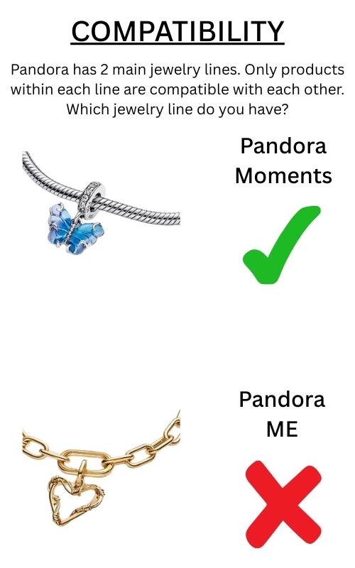 Pandora Royal Blue Stone Clip Charm