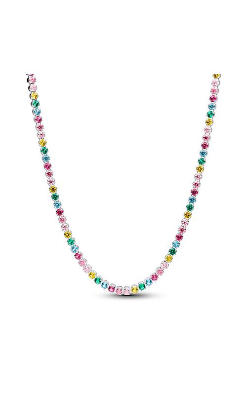 Pandora Rainbow Tennis Necklace 394648C01-40