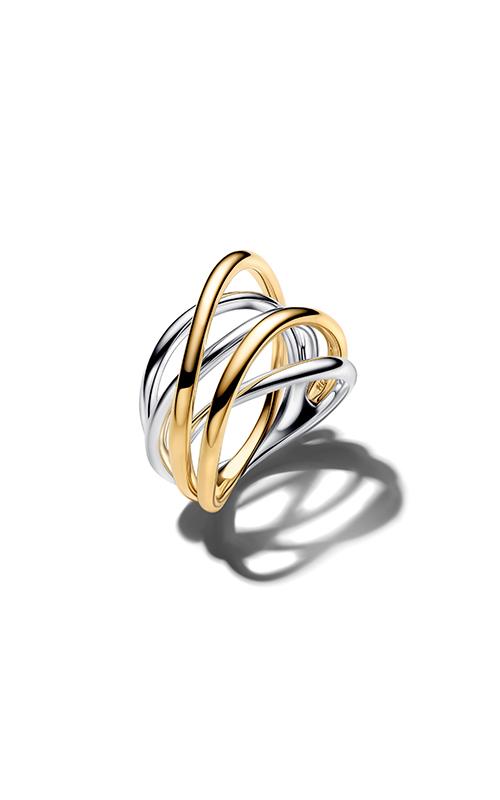 Pandora Two-Tone Entwined Band Ring 164673C00-48