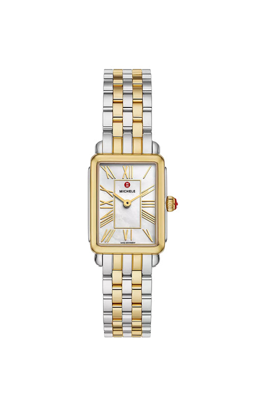 Michele Deco Park Two-Tone 18K Gold-Plated Watch MWW06E000145