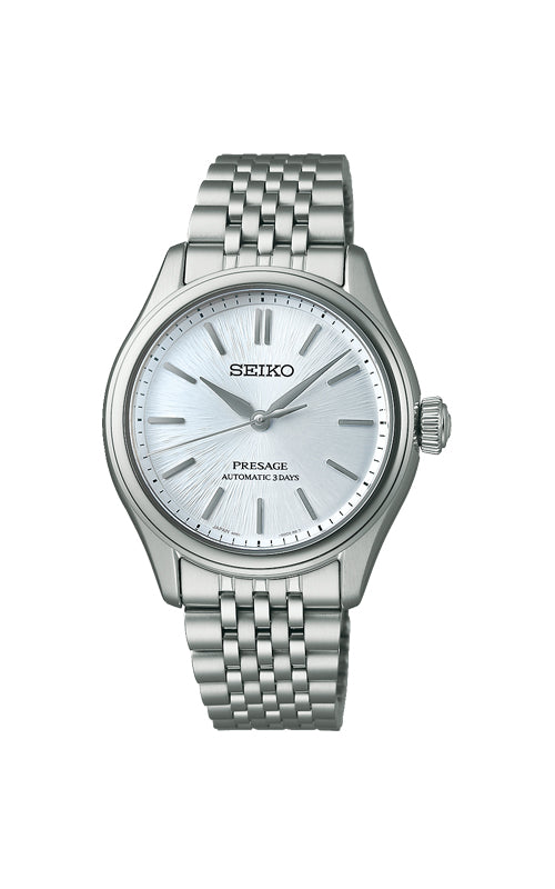 Seiko Men's Presage Classic Series Automatic Blue Dial Watch SPB521
