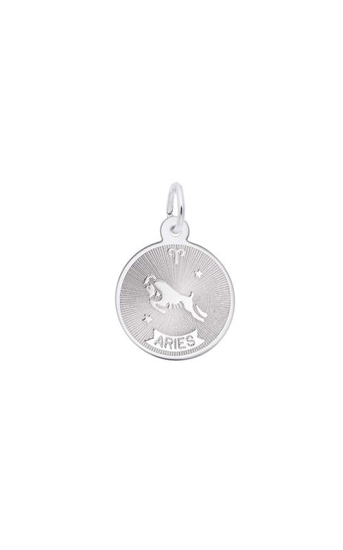 Rembrandt Sterling Silver Aries Charm