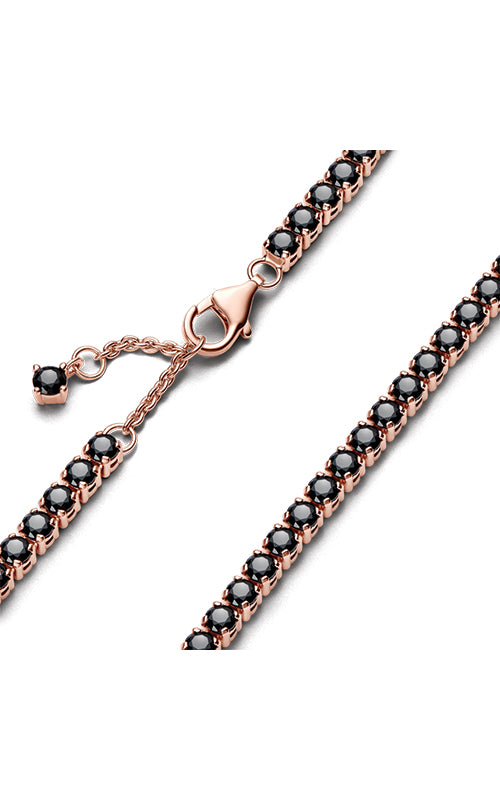 Pandora Tennis Rose Gold Plated Bracelet