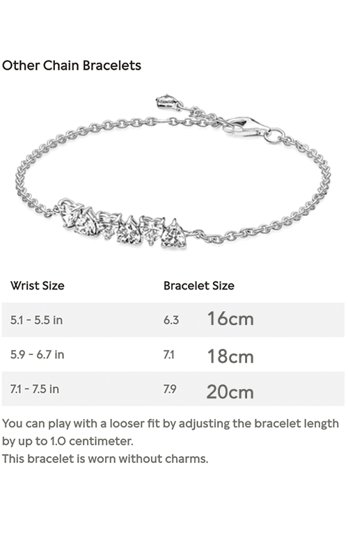 Pandora Tennis Rose Gold Plated Bracelet