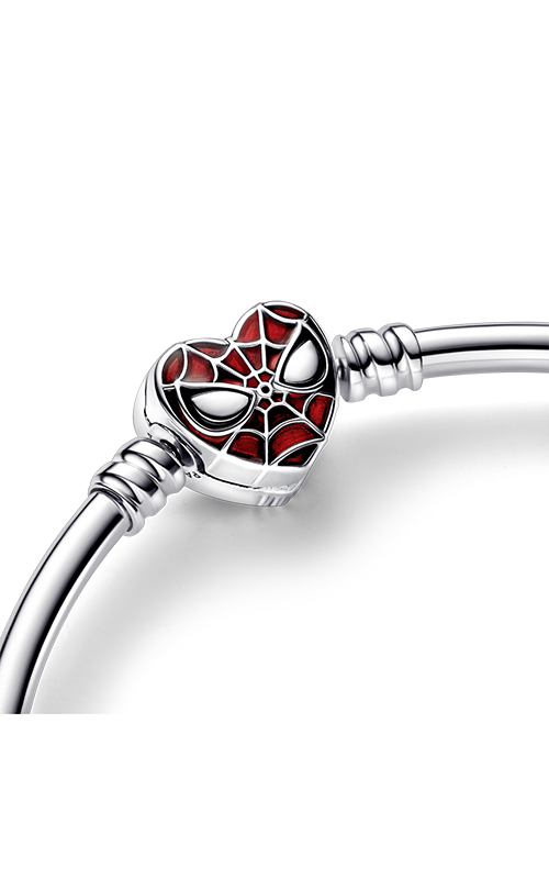 Pandora Moments Marvel Spider-Man Mask Clasp Bangle 592324C01-19