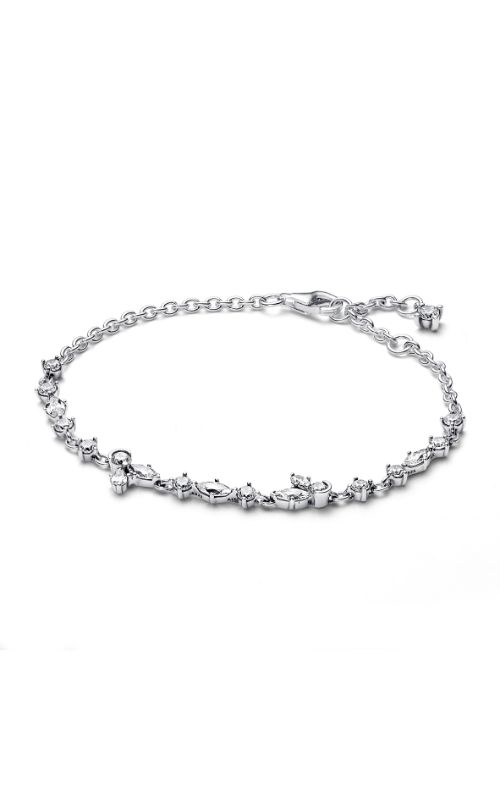 Pandora Sparkling Herbarium Cluster Chain Bracelet