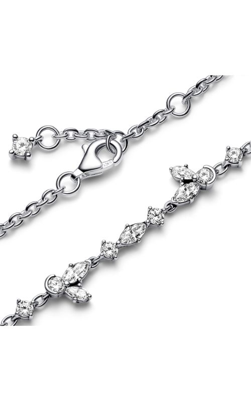 Pandora Sparkling Herbarium Cluster Chain Bracelet