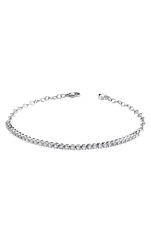 Albert's 14k White Gold .50ctw Diamond Bracelet BT-1717TPKW4