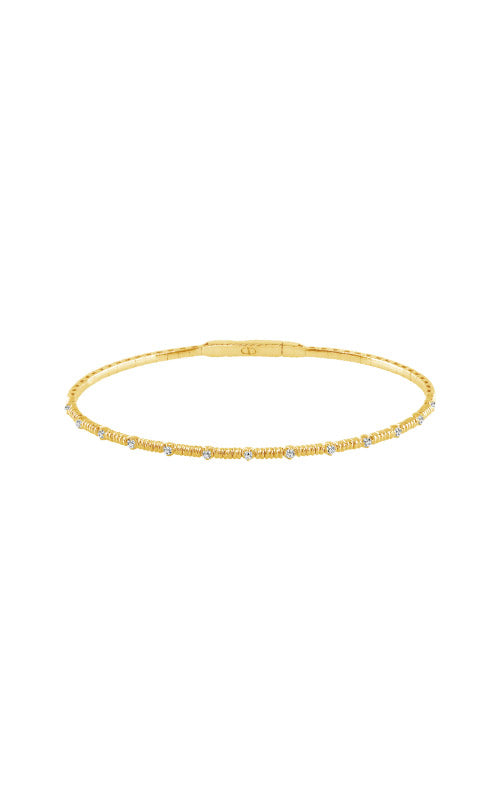 Albert's 14k Yellow Gold 1/5ctw Diamond Bangle FSBG5000S8Y