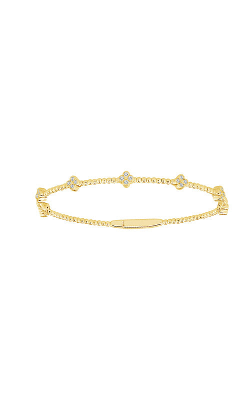 Albert's Bangle 14K Yellow Gold Diamond Bracelet