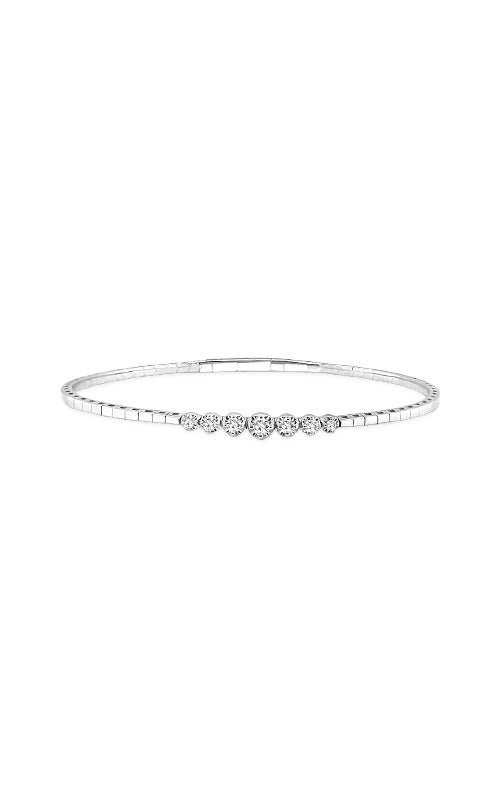 Albert's Bangle 10K White Gold Diamond Bracelet