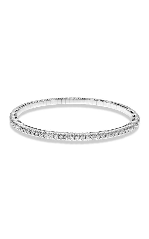 Hulchi Belluni 18k White Gold 3.41ctw Stretch Bracelet 23322Q05-WW