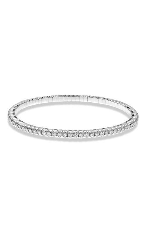 Hulchi Belluni 18k White Gold 2.49 ctw Diamond Stretch Tennis Bracelet 2332Q03-WW