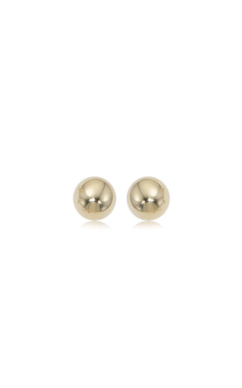 Albert's 14k Yellow Gold 7mm Ball Stud Earrings 12-130