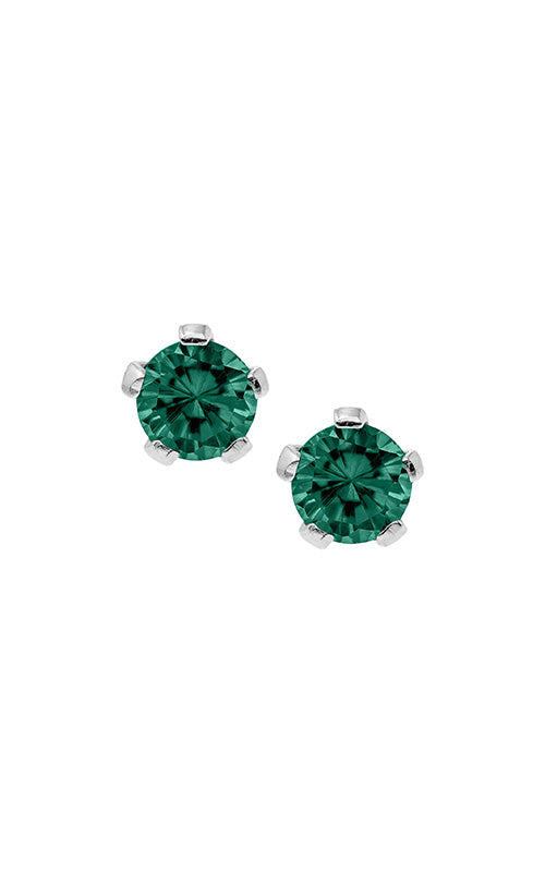 Albert's Kids Sterling Silver May CZ 3mm Stud Earrings ES38505