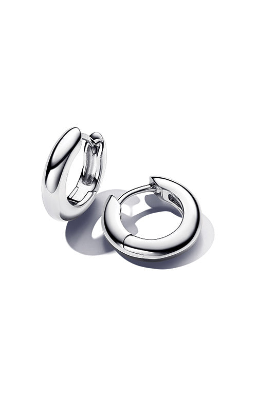 Pandora Hoop 925 Sterling Silver Earring