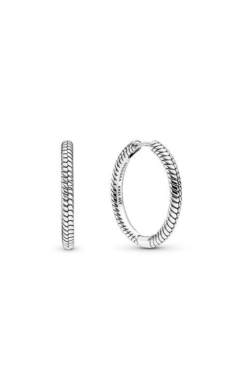 Pandora Moments Charm Hoop Earrings