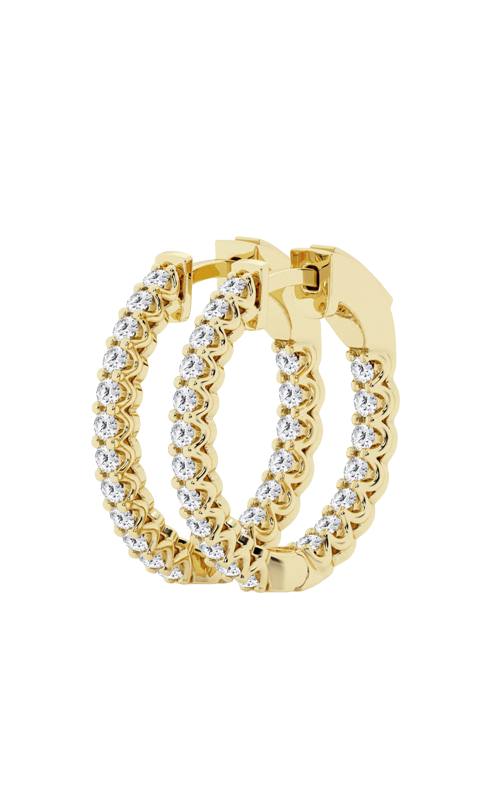 Albert's Hoop Lab-Grown Diamond Earring