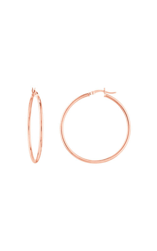 Albert's Hoop 14K Rose Gold Earring