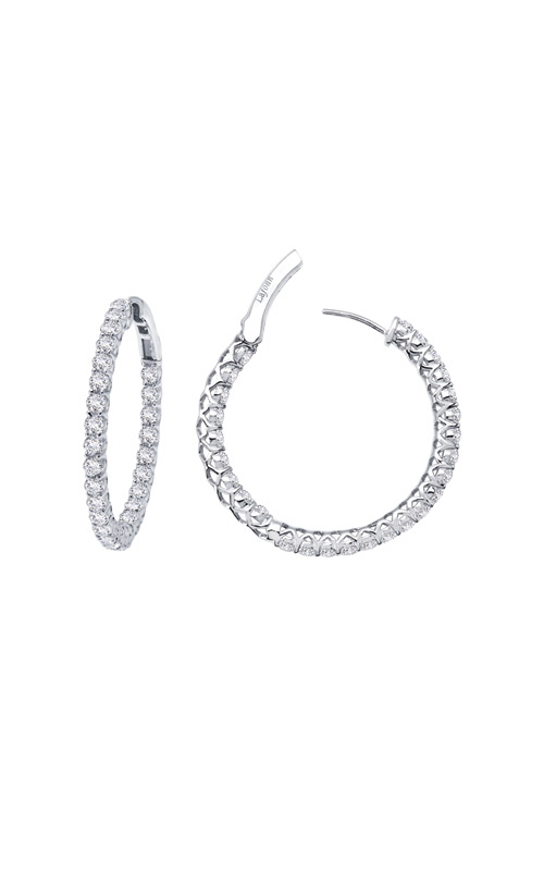 Lafonn Hoop 925 Sterling Silver Earring