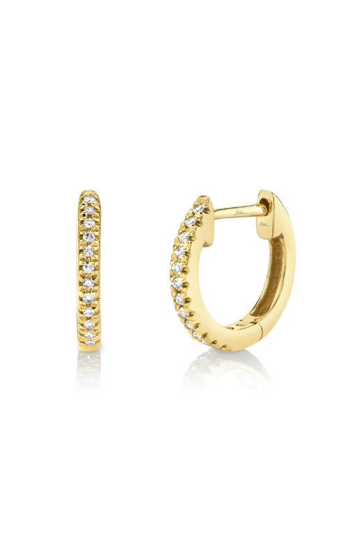 Shy Creation Hoop Diamond Earring