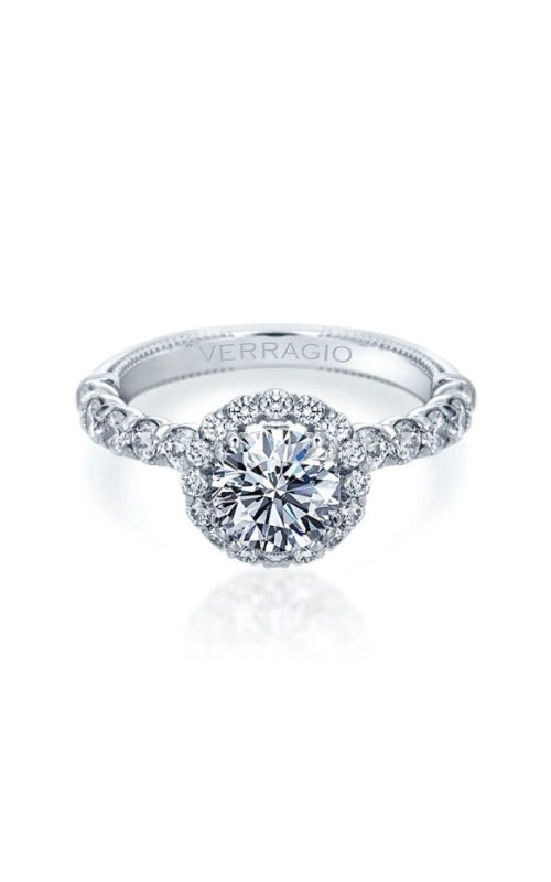 Verragio Renaissance 14k White Gold Diamond Semi Mount Ring V-954-R2.4