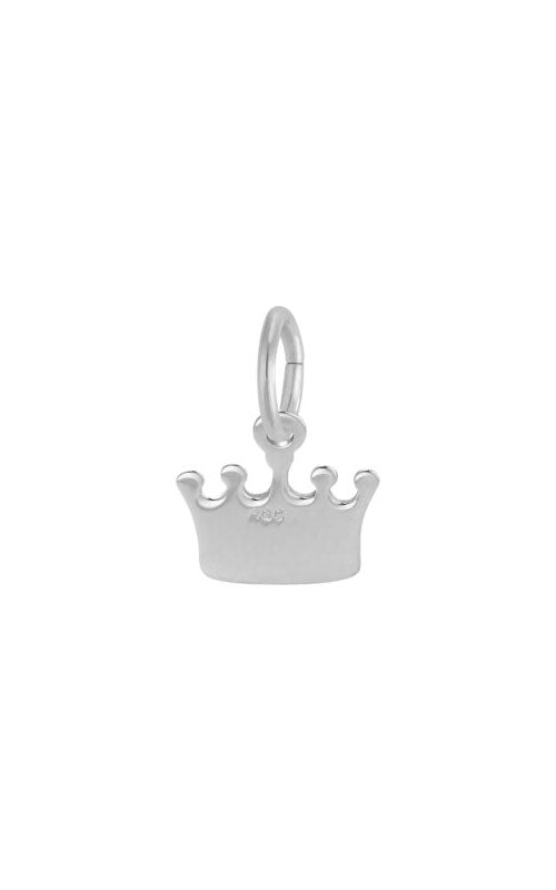 Rembrandt Sterling Silver Crown Charm