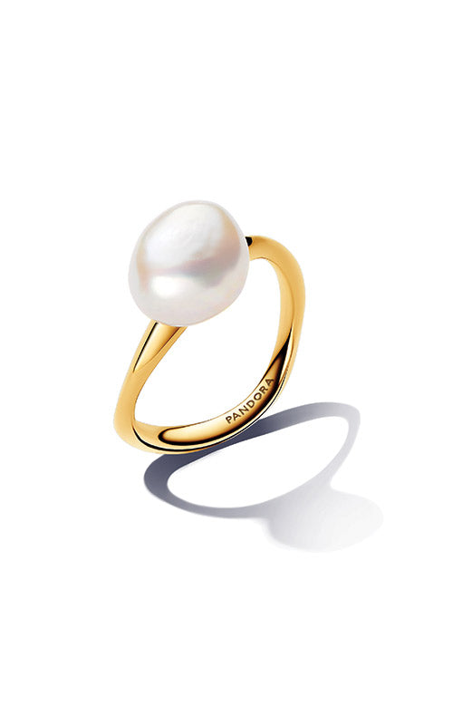 Pandora Baroque Treated Freshwater Cultured Pearl Ring 163293C01-52