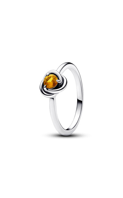 Pandora November Honey Eternity Circle Ring 192993C11-48