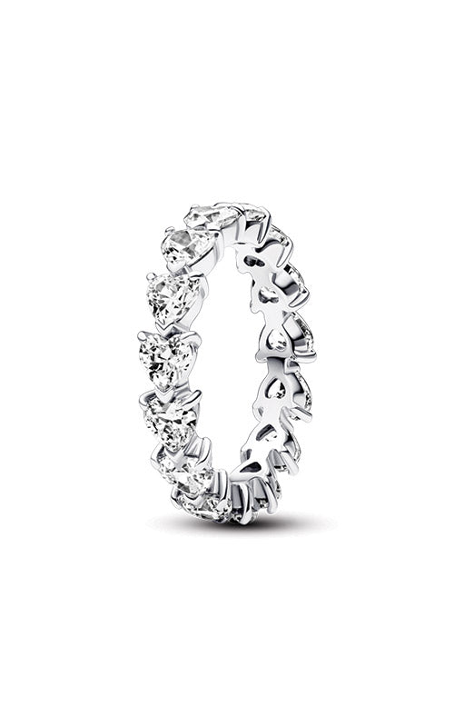 Pandora Row of Hearts Eternity Ring 193103C01-48