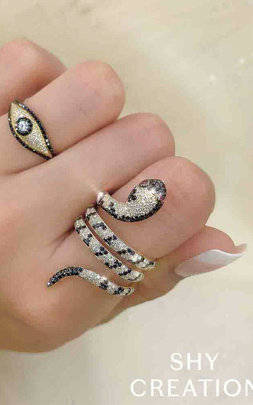 Shy Creation 14K Yellow Gold Ring