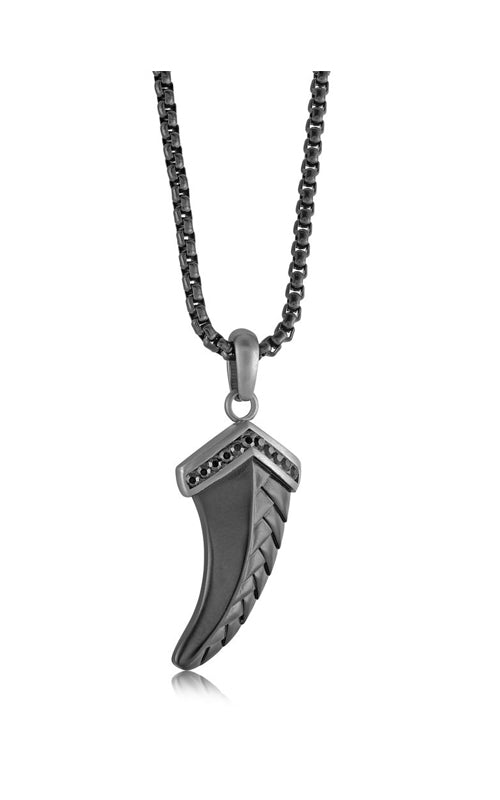 Italgem Pendant Stainless Steel Necklace