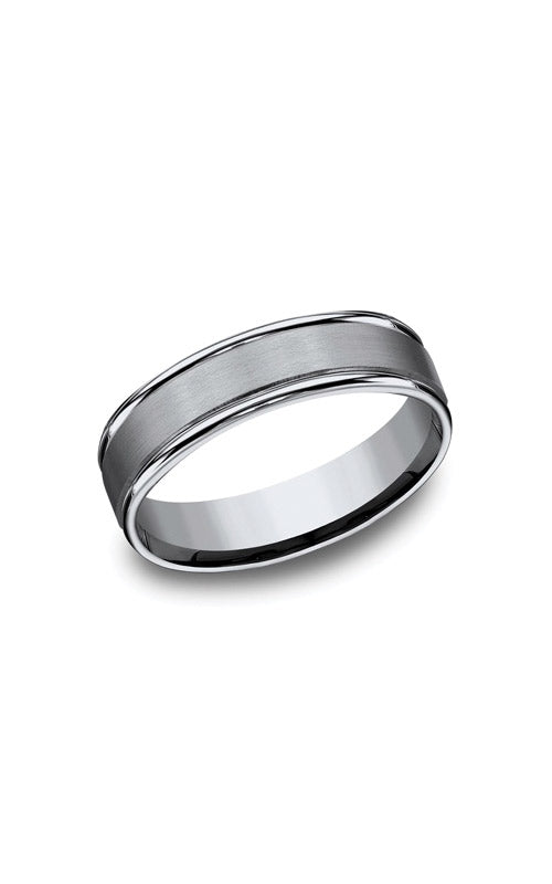 Benchmark Forge Men's Titanium 6mm High Polish Wedding Band - Size 10 - 561T10
