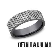 Benchmark Men's 7MM Darkened Tantalum CF847905TA