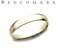 14K Yellow Gold 3mm Dome Comfort Fit Band Size 5- LCF13014KY05
